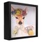 8x8 Shadow Box Frame Display Case, Wood with Plexiglass, Display Case Box for Memorabilia, Medal, Crafts,Tickets and Photos, Picture Frame for Wall and Tabletop (Black, 8x8)